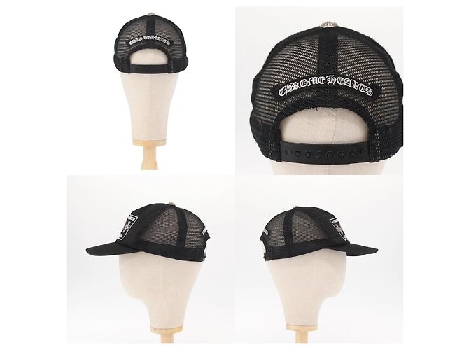 Cappellino Trucker Chrome Hearts CH Plus Matty Boy Patch - vista 3