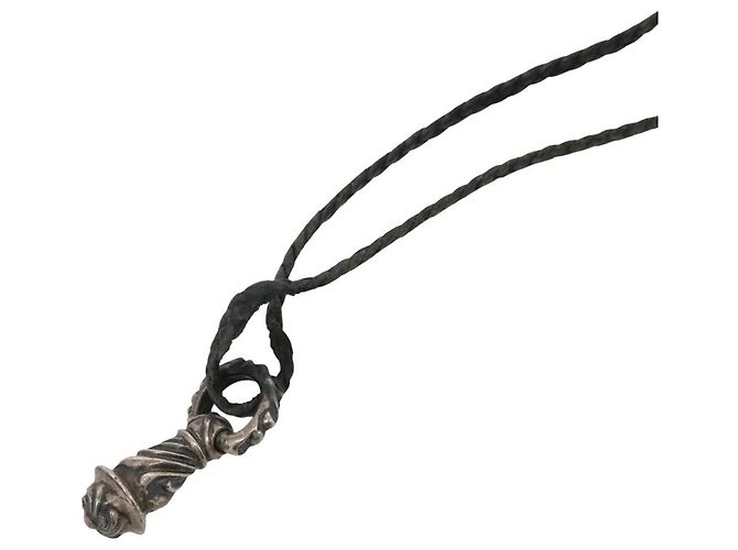 Collana Campana Tiny Razor Blade di Chrome Hearts - vista 2