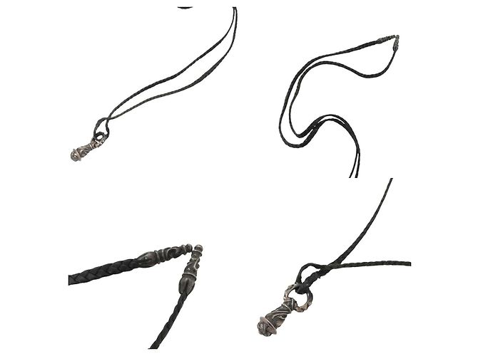 Collana Campana Tiny Razor Blade di Chrome Hearts - vista 3