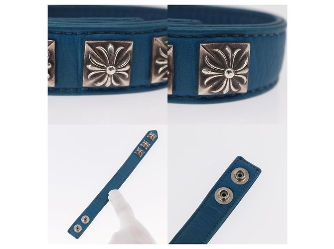 Bracciale con 3 bottoni e 2 snap Pyramid Cross di Chrome Hearts - vista 4