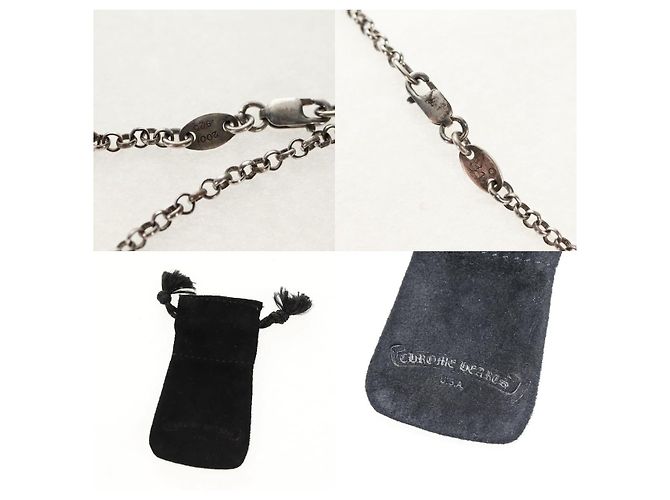 Collana a catena Roll di Chrome Hearts - Ansicht 4