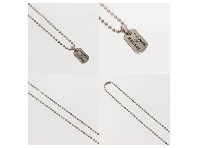 Collana Chrome Hearts Tiny Dog Tag RS Cross - vista 3