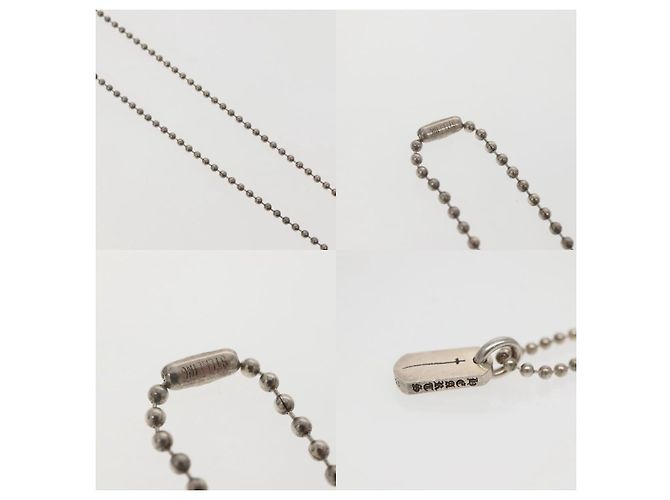 Collana Chrome Hearts Tiny Dog Tag RS Cross - vista 5