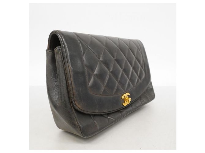 Borsa a Spalla Chanel Diana Nero - vista 2