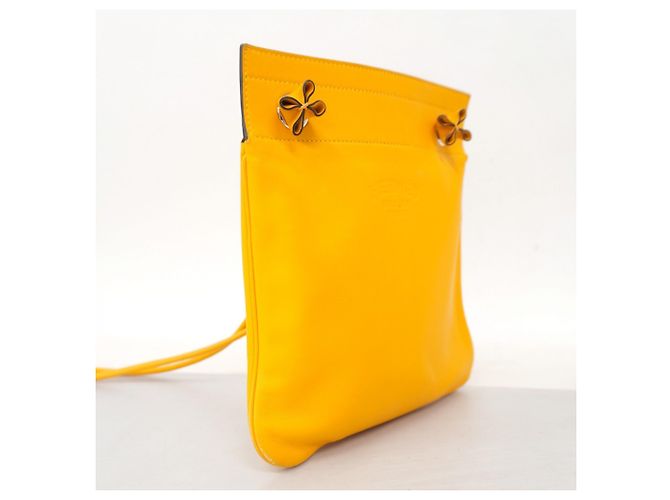 Borsa Aline Swift Giallo Oro Hermès - vista 2