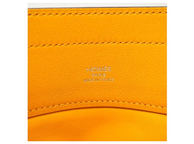 Borsa Aline Swift Giallo Oro Hermès - vista 5