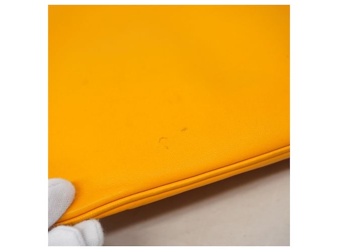 Borsa Aline Swift Giallo Oro Hermès - vista 7
