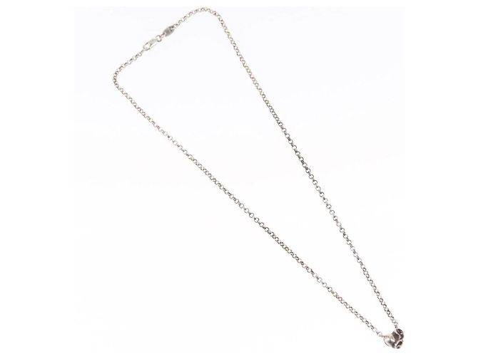 Collana con charm a forma di cuore Chrome Hearts e catena a rotolo - vista 2