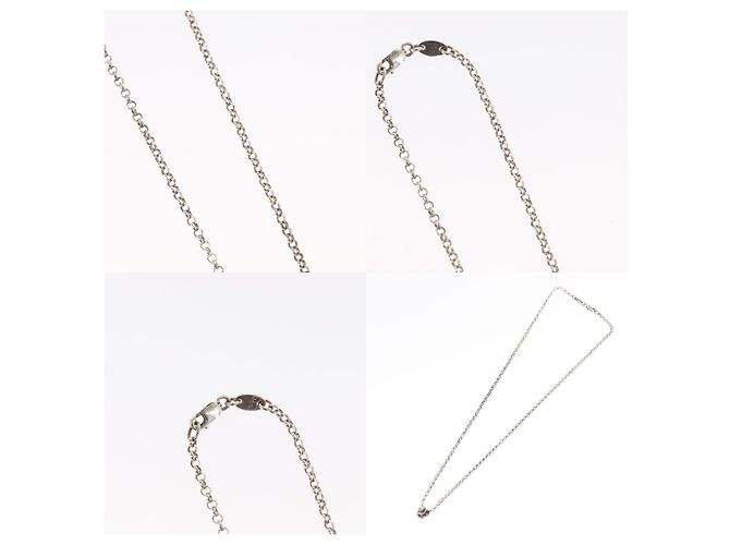 Collana con charm a forma di cuore Chrome Hearts e catena a rotolo - vista 4