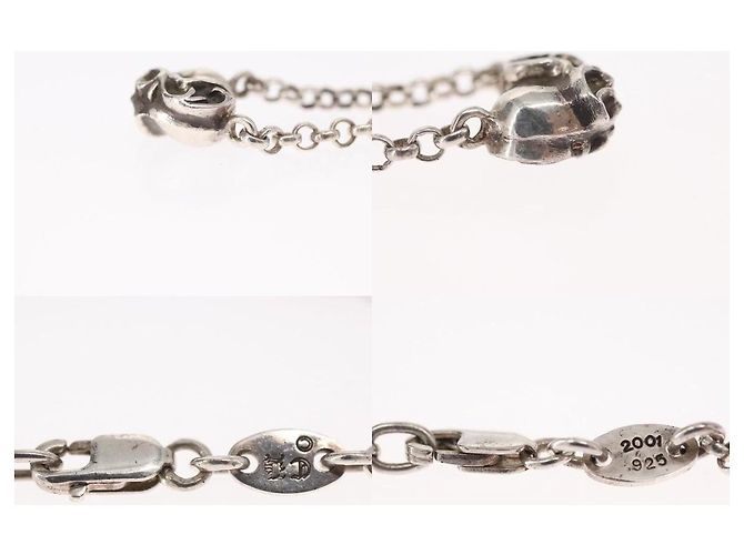 Collana con charm a forma di cuore Chrome Hearts e catena a rotolo - vista 7
