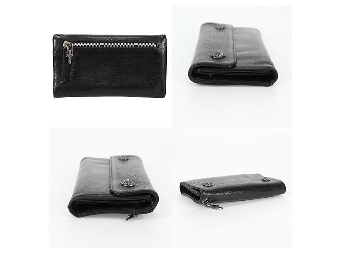 Chrome Hearts Wave Cross Ball Long Wallet - view 3