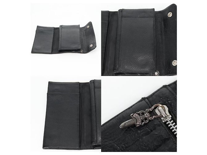 Chrome Hearts Wave Cross Ball Long Wallet - view 7