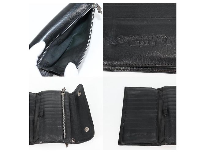 Chrome Hearts Wave Cross Ball Long Wallet - view 7