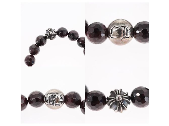 Bracciale in perle di granato 0,4 in CH Plus Cross di Chrome Hearts - vista 5