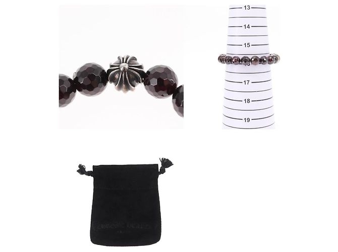 Bracciale in perle di granato 0,4 in CH Plus Cross di Chrome Hearts - vista 6