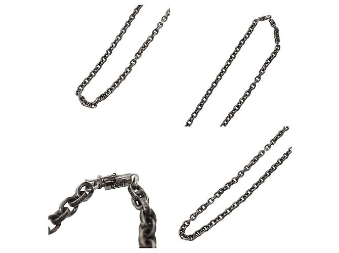Collana in catena di carta Chrome Hearts - vista 3