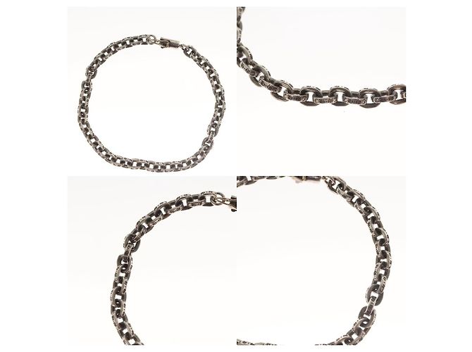 Bracciale in catena di carta Chrome Hearts - view 4