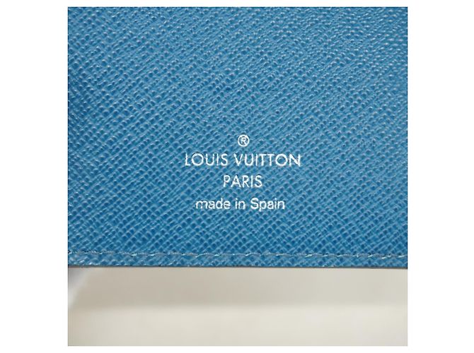 Brazza Louis Vuitton Epi Leather Long Wallet Light blue - view 4