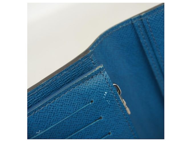 Brazza Louis Vuitton Epi Leather Long Wallet Light blue - view 8