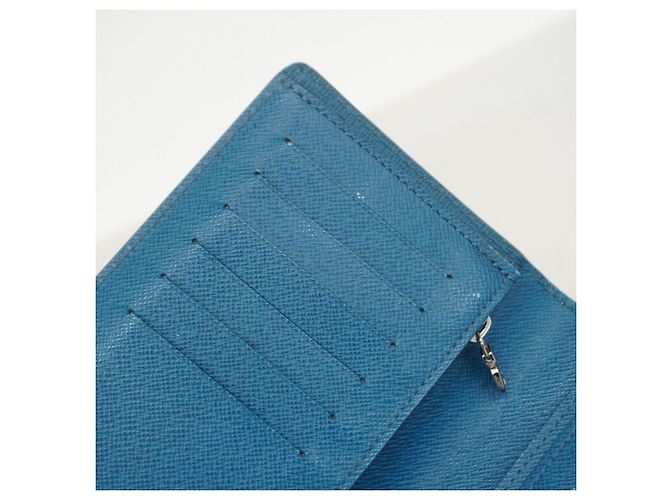 Brazza Louis Vuitton Epi Leather Long Wallet Light blue - view 9