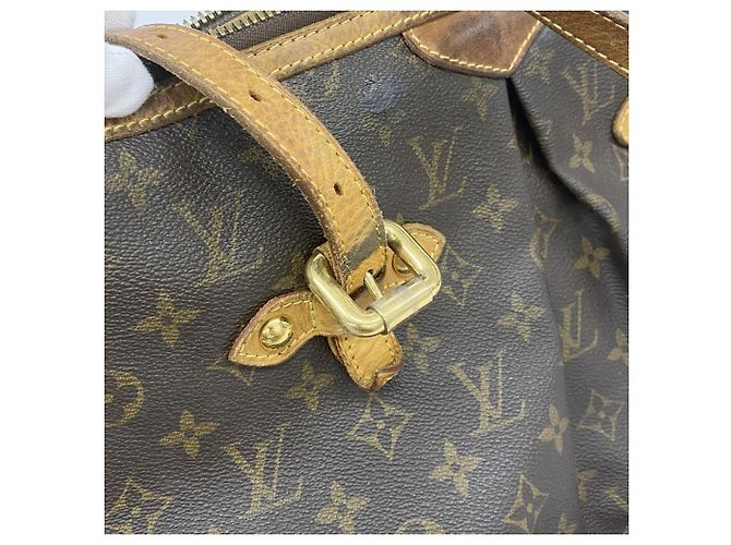 Borsa Louis Vuitton Monogram Palermo GM Marrone - vista 11