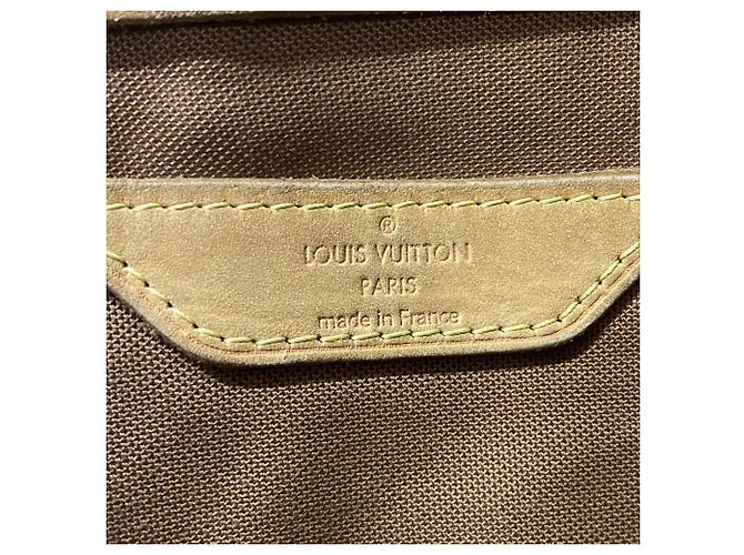 Borsa Louis Vuitton Monogram Palermo GM Marrone - vista 5
