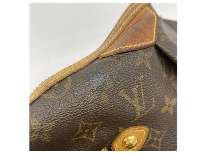 Borsa Louis Vuitton Monogram Palermo GM Marrone - vista 8