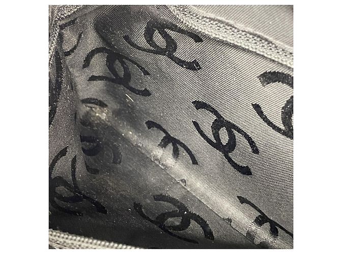 Chanel Cambon Tote Tasche Schwarz Beige - Ansicht 9