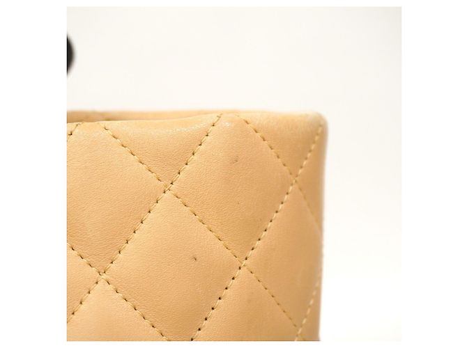 Chanel Cambon Tote Bag Schwarz Beige - Ansicht 12