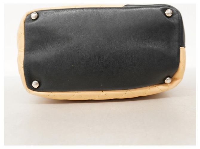 Chanel Cambon Tote Bag Schwarz Beige - Ansicht 3