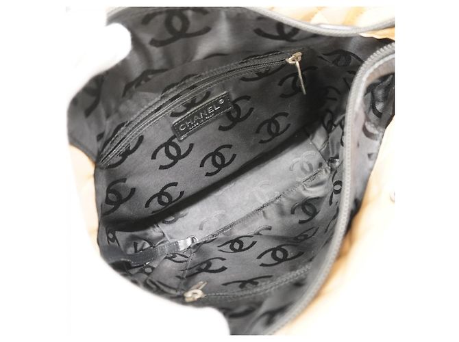 Chanel Cambon Tote Bag Schwarz Beige - Ansicht 4