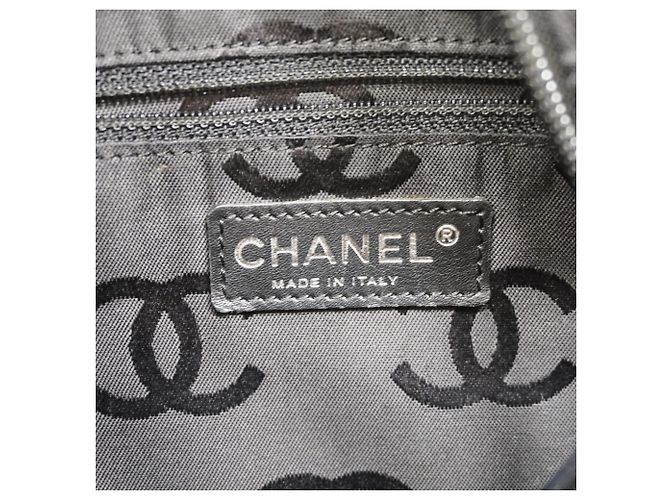 Chanel Cambon Tote Bag Schwarz Beige - Ansicht 5