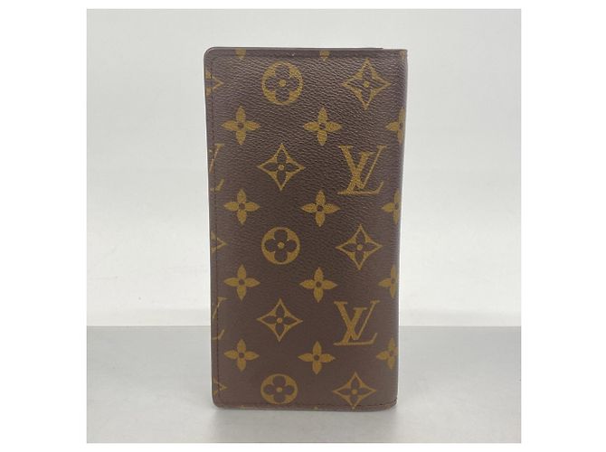 Portafoglio Lungo Brazza Monogram Louis Vuitton Marrone - vista 11