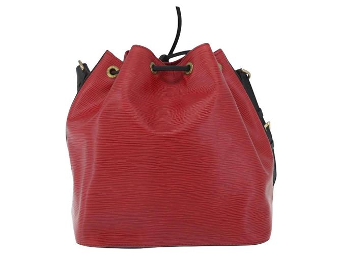 Noe Louis Vuitton Bicolor Petit Noé Handtasche aus Epi-Leder - Ansicht 2