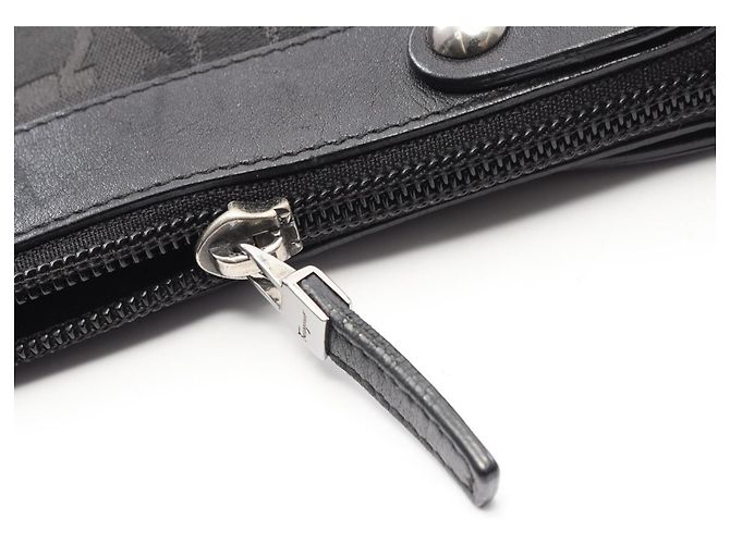 Bolso de Hombro Gancini Salvatore Ferragamo Negro - vista 7