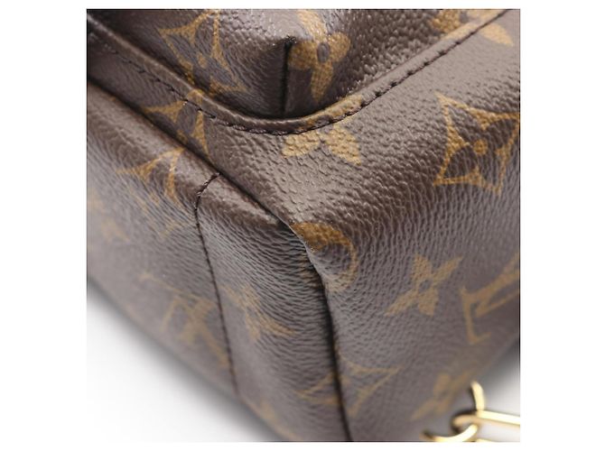 Zaino Mini Palm Springs di Louis Vuitton Marrone Nero - vista 6