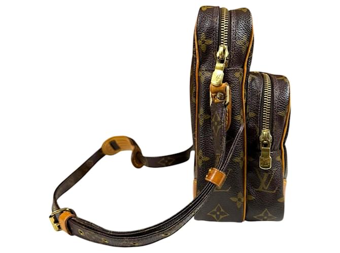 Borsa a Spalla Monogram Amazon Louis Vuitton Marrone - vista 4