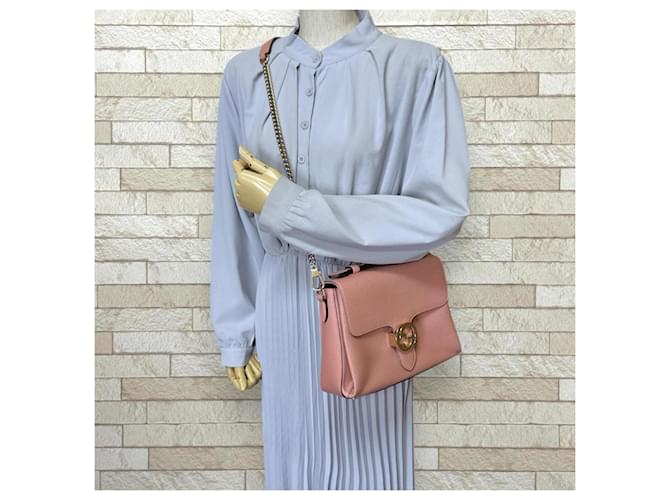 Borsa a Spalla Gucci Interlocking G Rosa - vista 2