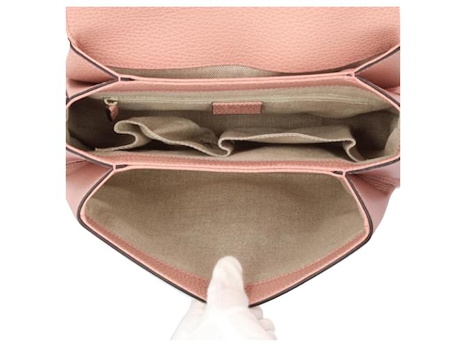 Borsa a Spalla Gucci Interlocking G Rosa - vista 8
