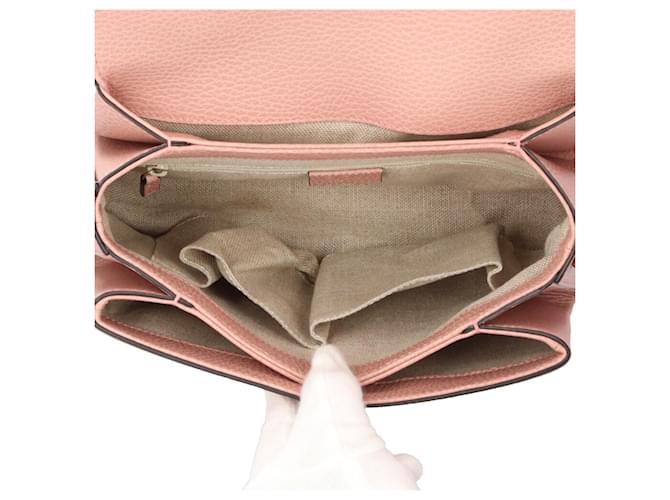 Borsa a Spalla Gucci Interlocking G Rosa - vista 9