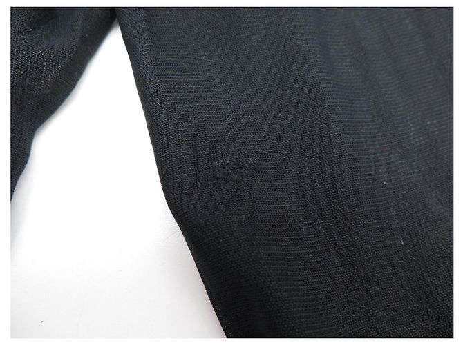 PANTALONE CHANEL P19329V11229 FLUIDO S 36 2002 SETA NERA Nero - vista 12