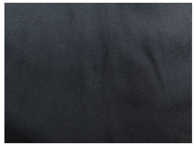 PANTALONE CHANEL P19329V11229 FLUIDO S 36 2002 SETA NERA Nero - vista 13