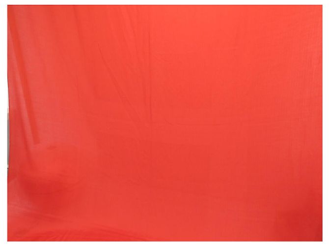 Hermès SCIALLE HERMES MOTIVO H IN CACHEMIRE E LANA ROSSO RAME 210X140CM - vista 13