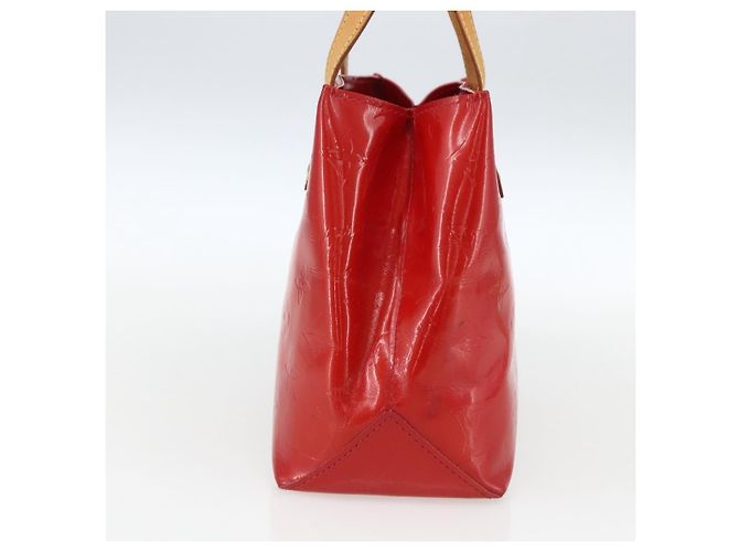 Borsa Reade Monogram Vernis PM di Louis Vuitton Rosso - vista 3