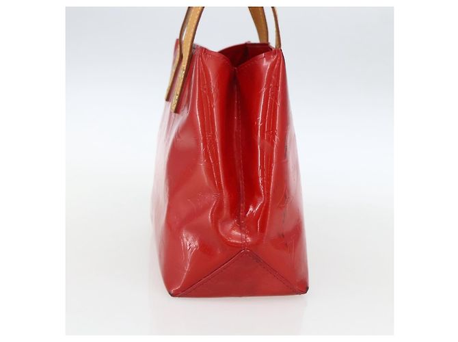 Borsa Reade Monogram Vernis PM di Louis Vuitton Rosso - vista 4