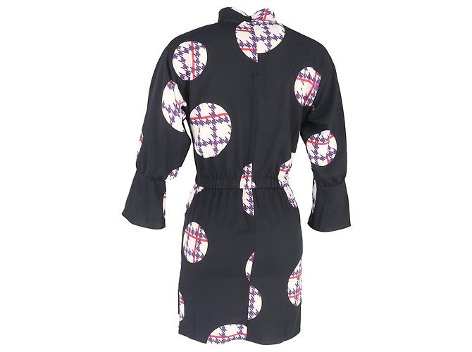 Vestido Impreso Armani Exchange en Poliéster Negro - vista 3