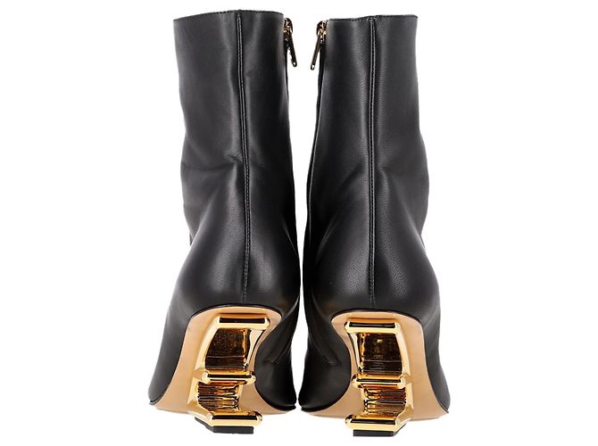 Stivaletti Fendi First in pelle nera Nero - vista 6