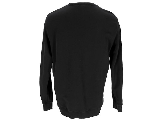 Schwarzer Baumwoll-Sweatshirt mit Givenchy-Logo-Druck - Ansicht 3
