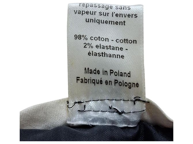 Pantalones de pana Joseph en algodón gris - vista 4