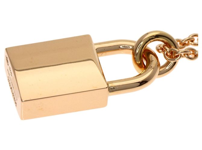 Hermès Amulett Kelly Cadena Diamant Halskette Golden - Ansicht 6